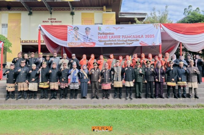
					Peringatan Hari Lahir Pancasila 2025 Kabupaten Pesawaran: Teguhkan Komitmen Nilai-Nilai Luhur Bangsa
