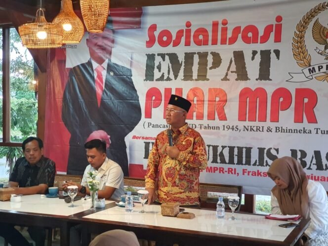 
					Sosialisasi Empat Pilar MPR RI, Mukhlis Basri: Pancasila Harus Dihidupkan dalam Tindakan